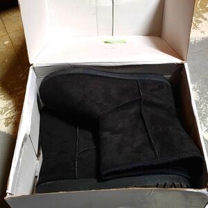 Olivia Miller Black Ankle Boots
